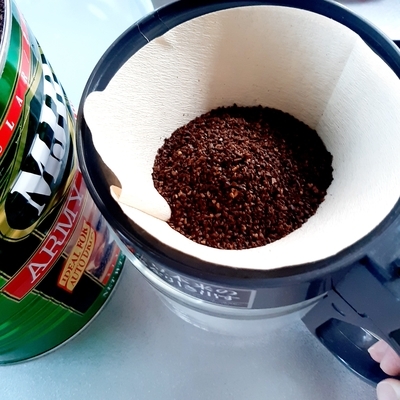 カルディ購入品「MJBレギュラーコーヒー」：淹れる