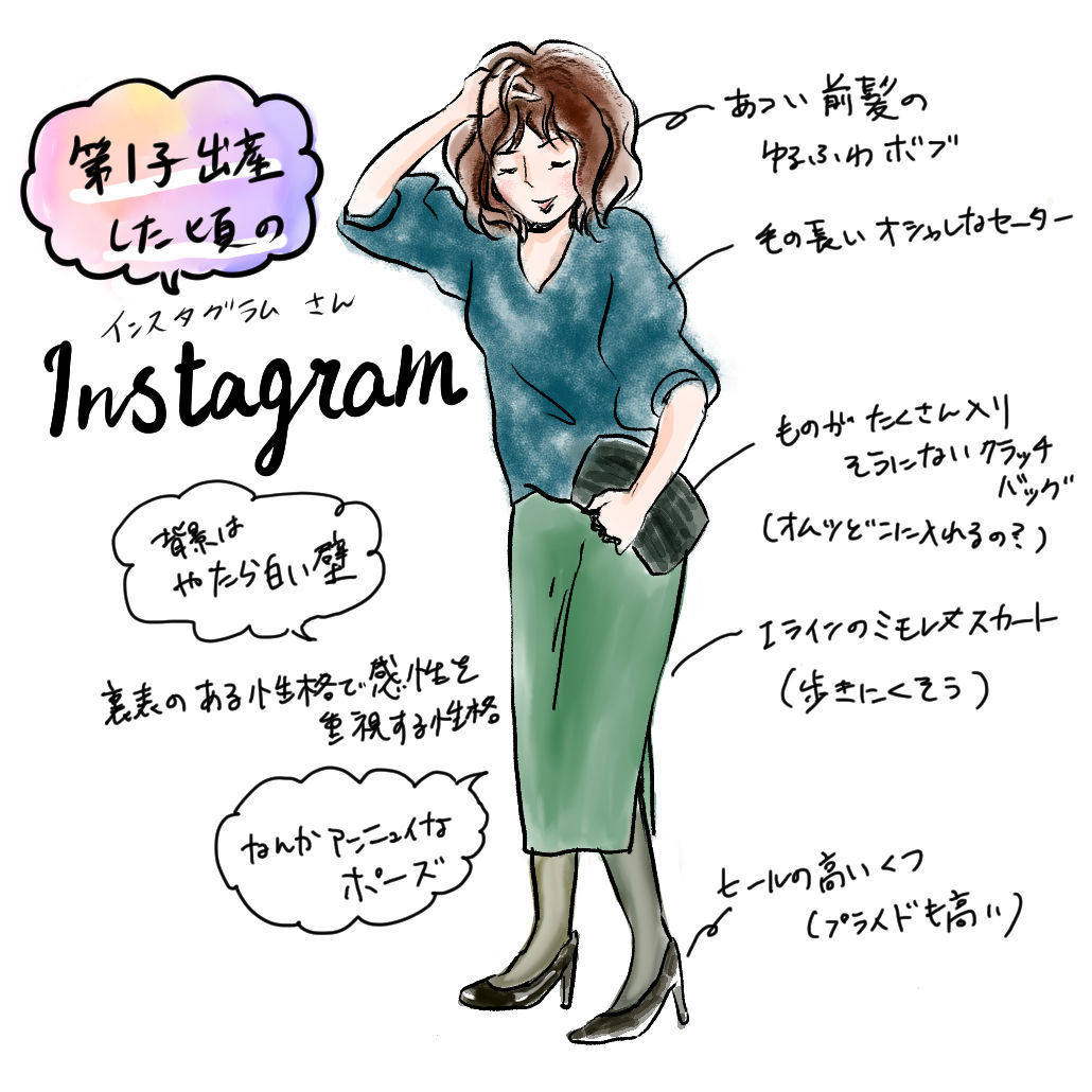 ママ友図鑑 2人目を出産後にキャラ変したママ友 Instagram 21年版 ママゼロブログ