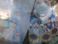 イカちゃんクリアファイルに合わせてサイダー味のかき氷も購入