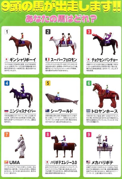 応援する馬はチョクセンバンチョーでした