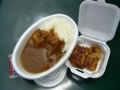 カレーライス５５０円　タンドリーチキン４００円