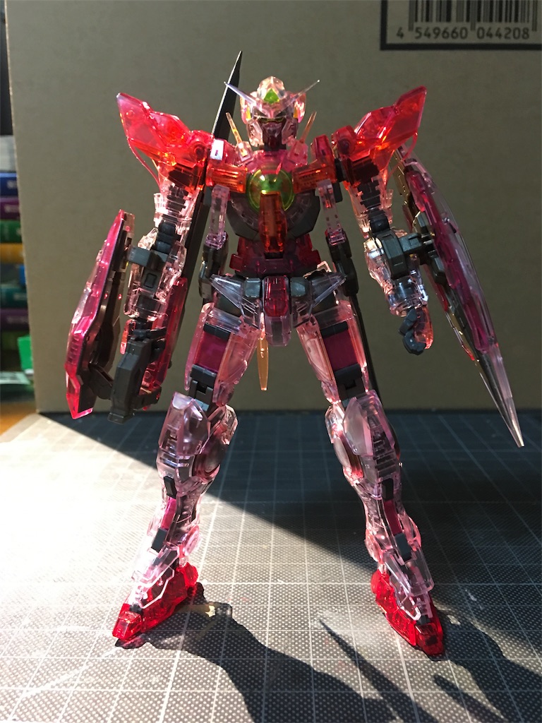 Rg ガンダムエクシア トランザムクリアver 完成 ベニリンのコンバージライフ