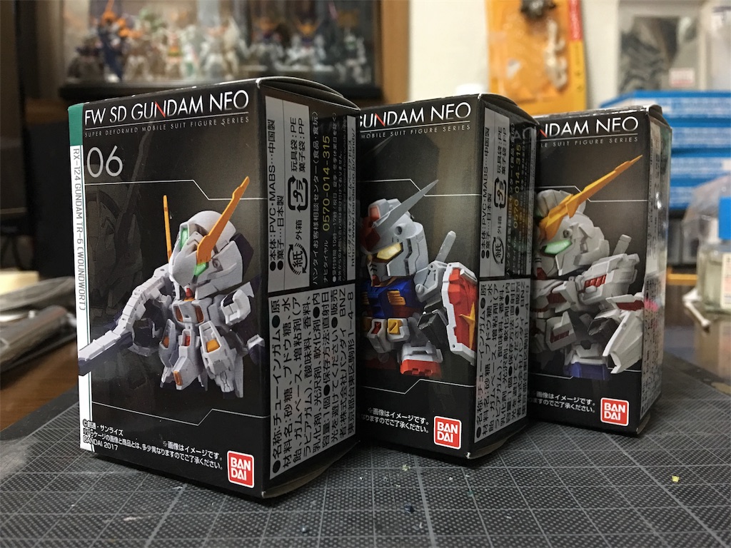 FW SDガンダムNEO 大きさ比較 - ベニリンのデフォルメライフ
