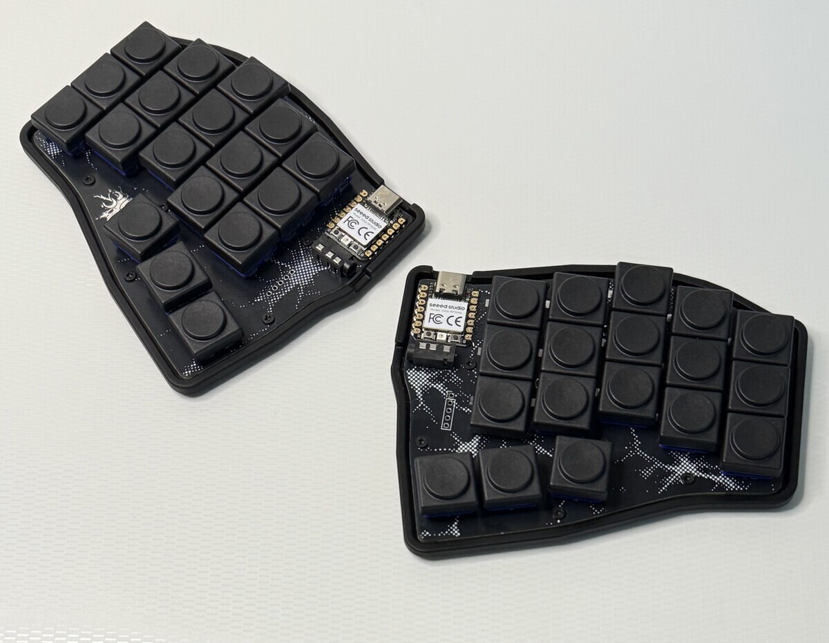 完全オリジナル自作キーボード 36キー remap対応　東方projectテーマ 完全オリジナル自作キーボード 東方projectテーマ 36キー