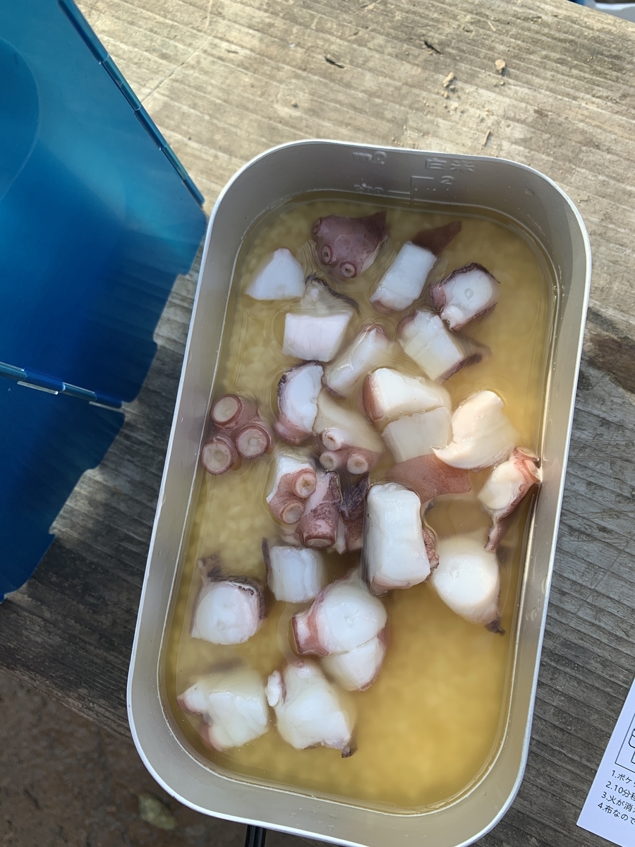 女子３人でキャンプ 大成功のキャンプ飯 タコ飯編 クリ暮らし