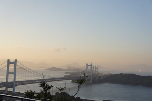 瀬戸大橋 日の出
