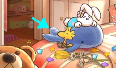 イースターエッグ サリーの部屋 クジラ
