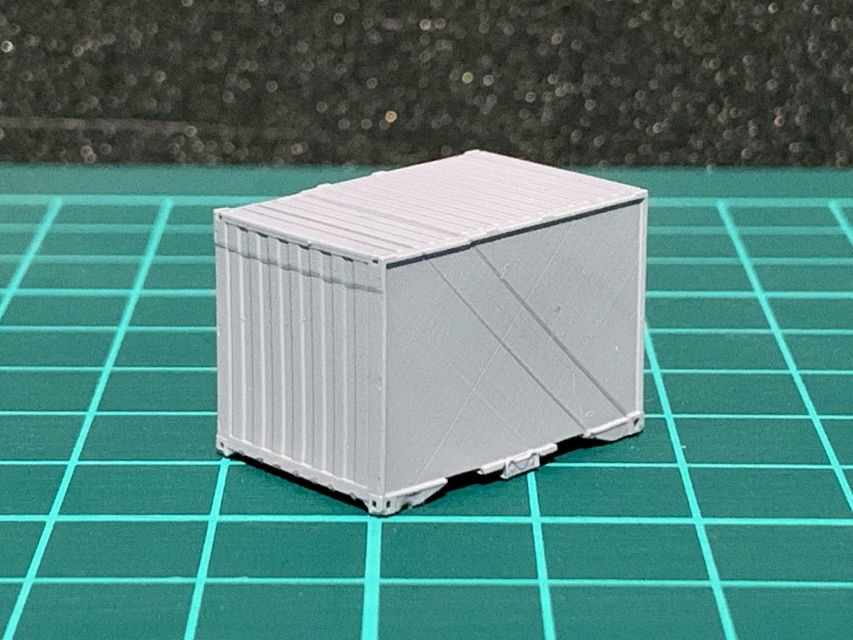 Bトレ サイズ】コキ107形と19Dコンテナ キットの紹介と塗装方法 - B
