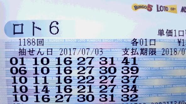 本命数字がすぐわかる、第1188回ロト6と第930回ミニロト予想!7月3・4日抽選 - ロト7で10億円当てる簡単な予想方法を思いつきました