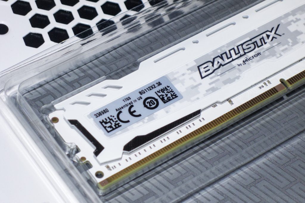 Crucial Ballistix Sport LT White DDR4 Memoryを導入 - kurokamina's blog