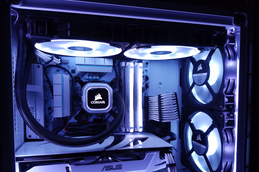 roさん専用　Corsair H115i PRO RGB 簡易水冷 Corsair H115i PRO RGB」をレビュー。Ryzen 7 1800Xの4.0GHz OC
