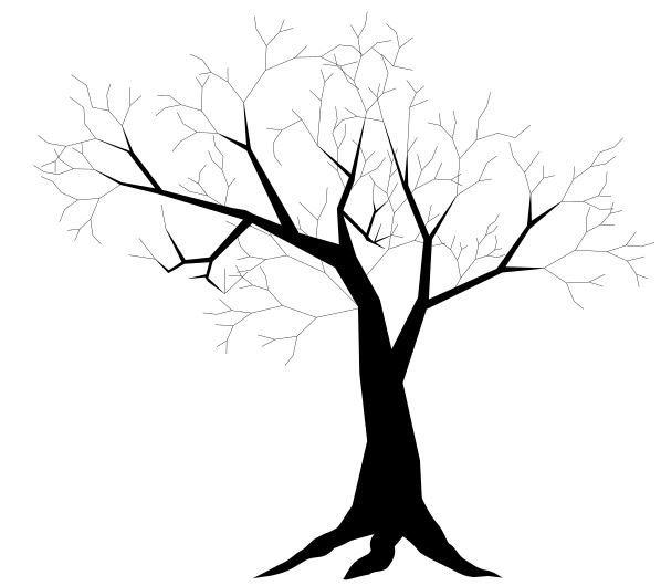 Inkscapeで風景を描く 桜のある風景２ 40代から目指すイラストレーター