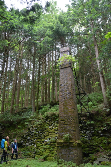 醸造所の煙突