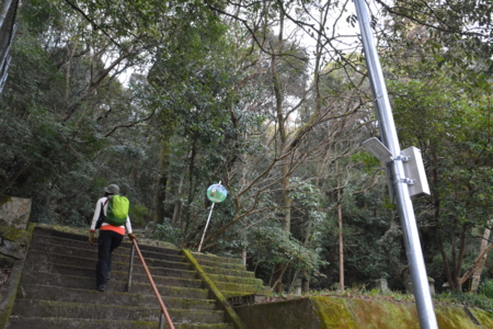 筆山登山口