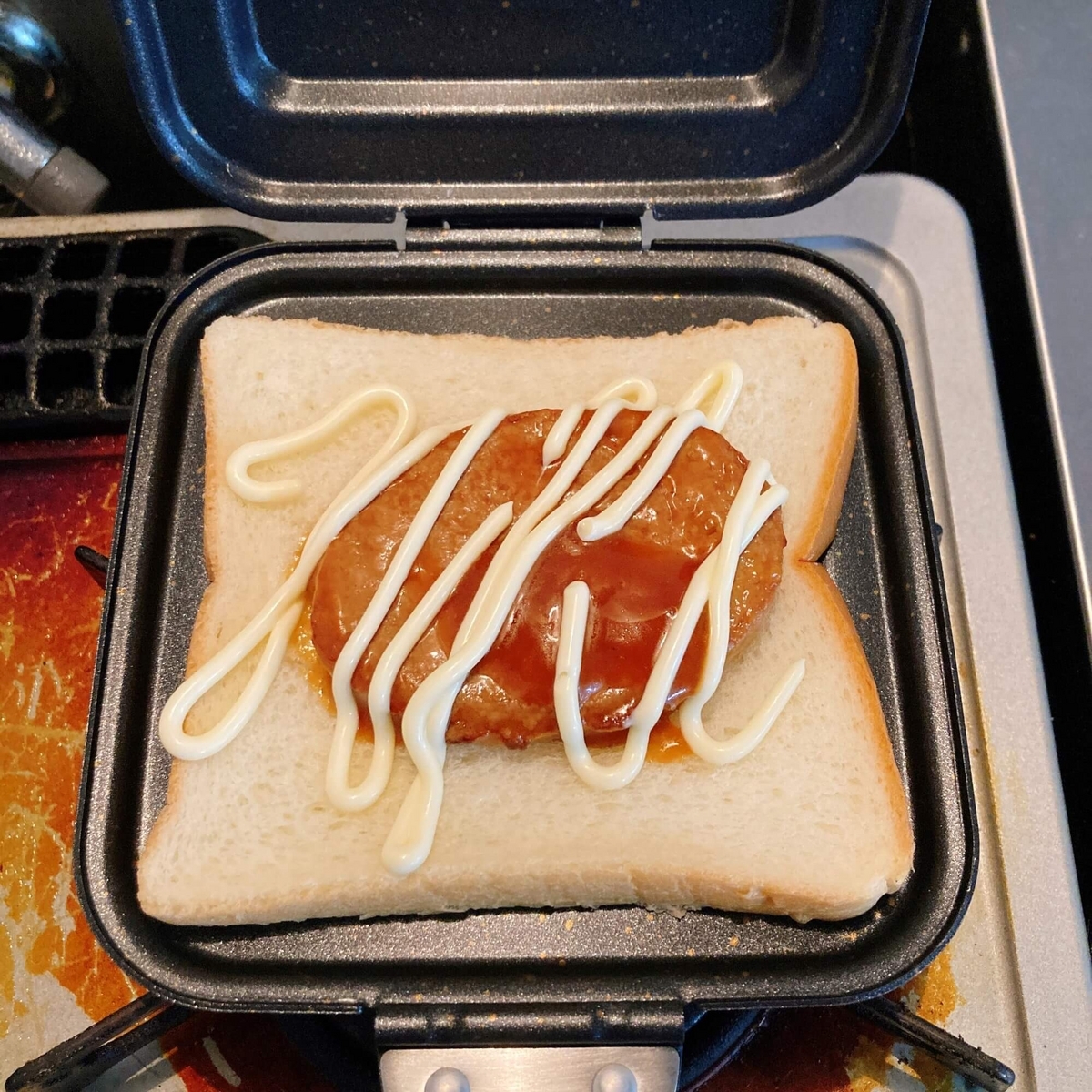 IHマーブルホットサンドパン2枚目以降写真閲覧 IHマーブルホットサンドパン2枚目以降写真閲覧 【送料無料】IHマーブル