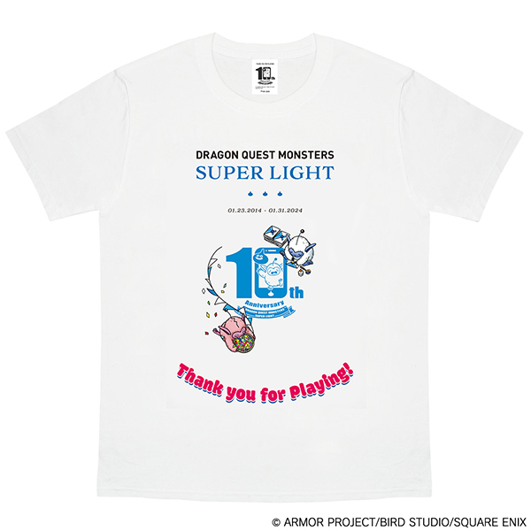 DQMSL】オリジナルグッズ「10周年ありがとうTシャツ」の予約は12月19