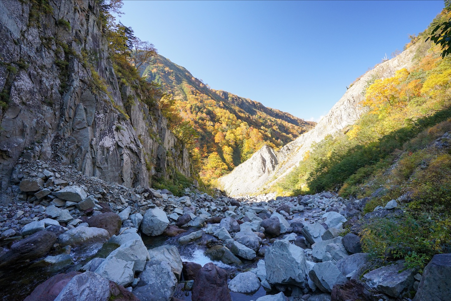 石川県】丸石谷で沢登り！白山が育んだ幻の百四丈滝の滝壺へ｜中級者