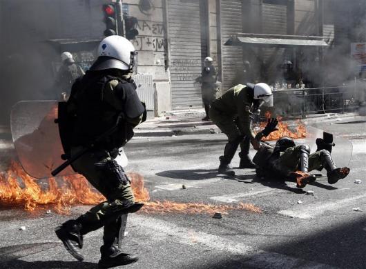 Greek fury over austerity