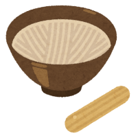 すり鉢のイラスト