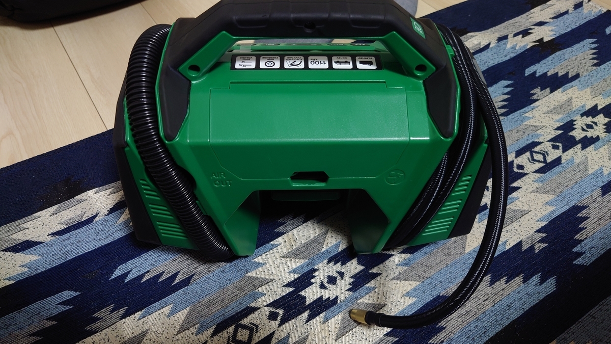 HiKOKI UP18DA コードレス空気入れ修理 ほか - てんはち雑記