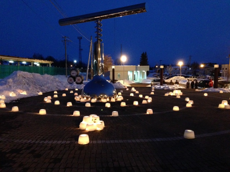 池田駅巨大オープナー,池田町地域おこし協力隊blog