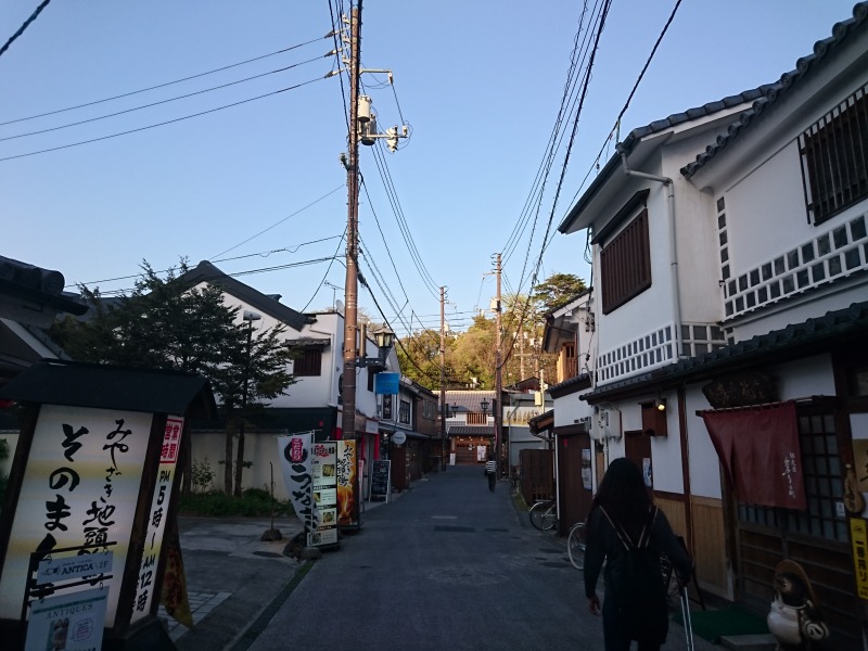 美観地区入口,池田町地域おこし協力隊blog