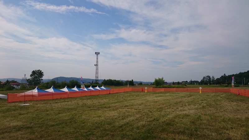 樽ころがし競争会場 樽ころがし競争会場