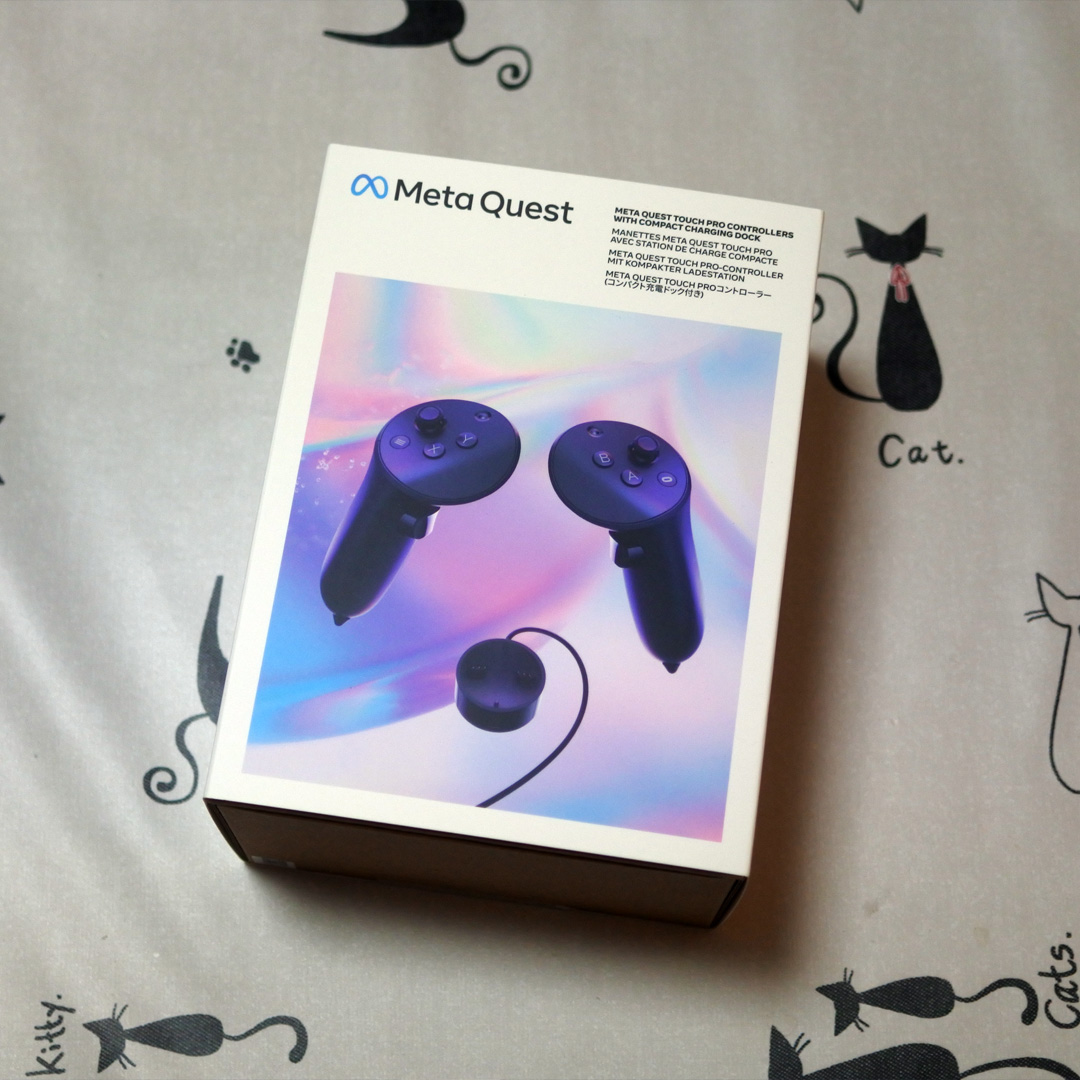 Quest ProのコントローラーでQuest2がっょっょに！ - タイトルは
