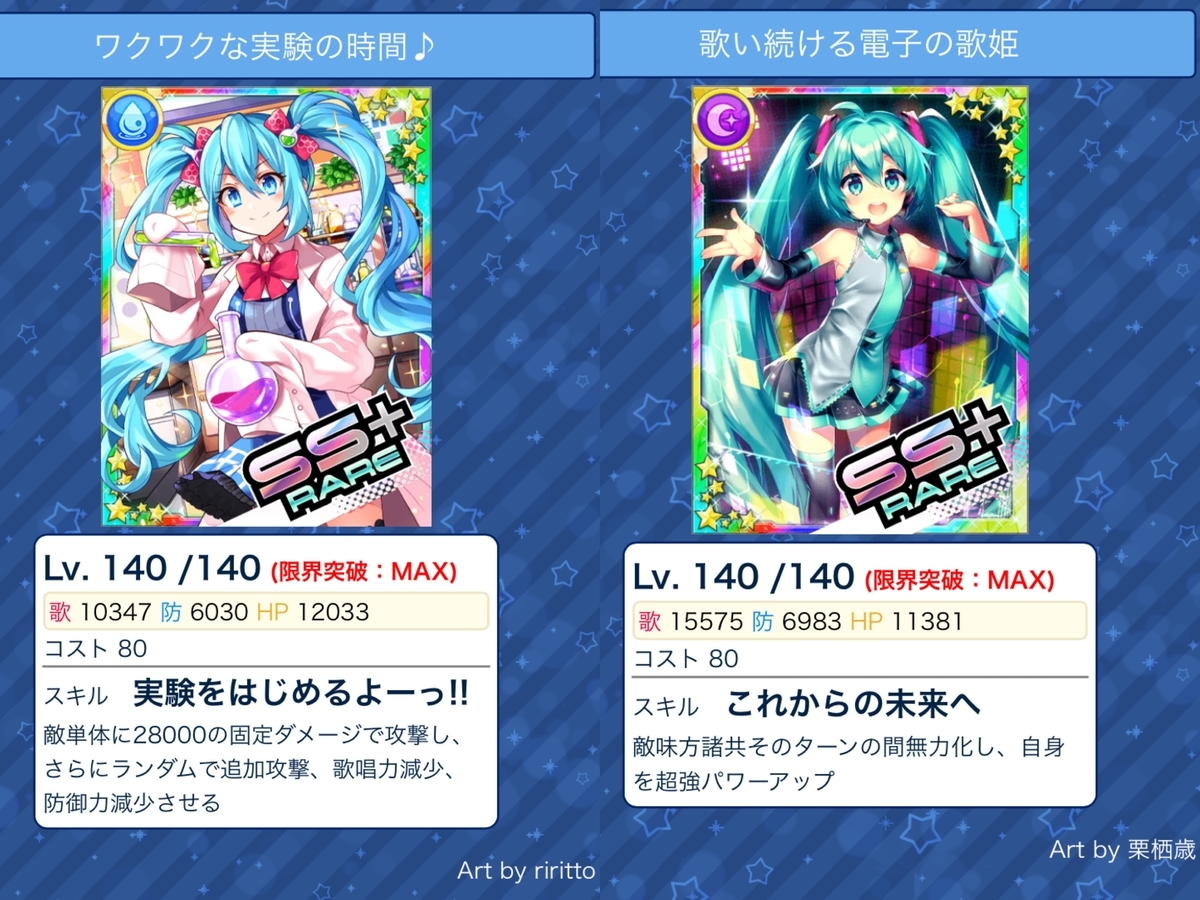 ミクコレ】最強キャラランキングとかいらないの【環境壊れちゃう 