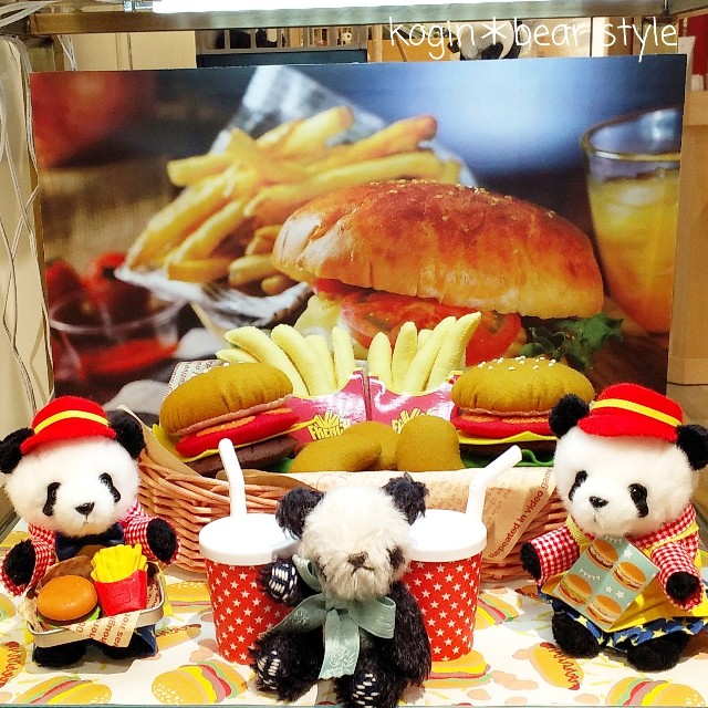 人気作家さま bear’s kitchen テディベア パンダ こひろ＠こぎん刺しのテディベア作家 kogin＊bear styl on X