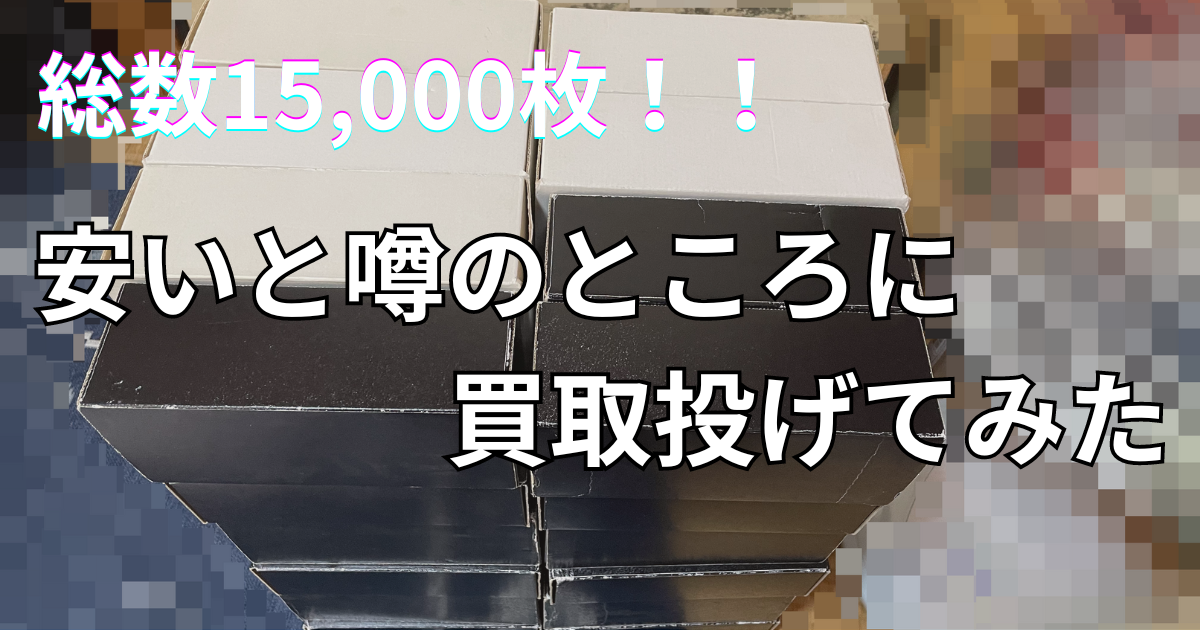 よくわからないカードですけど高く売れるかもしれないってことで出品してみます。 よくわからないカードですけど高く売れるかもしれないってことで