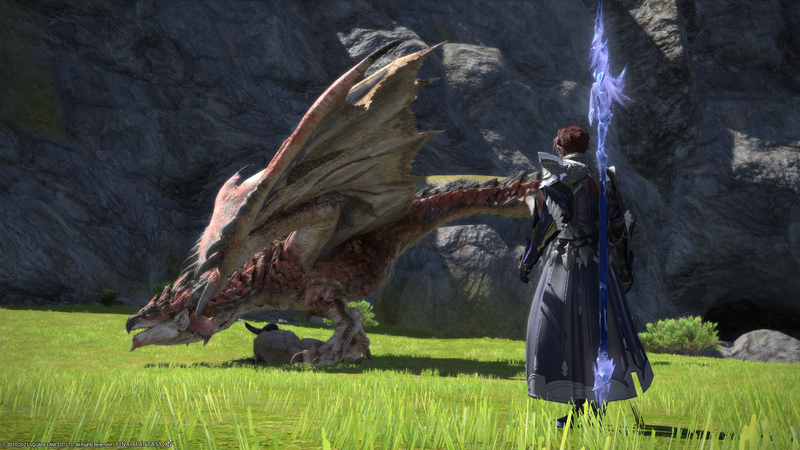 Galgalim Gemini 日記 竜騎士として 竜狩りを モンハンコラボ 討滅戦完了 Final Fantasy Xiv The Lodestone