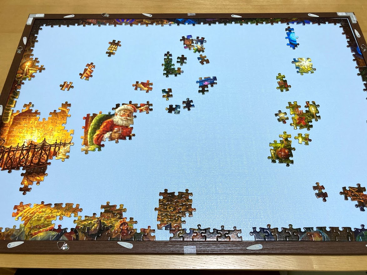 パズル途中