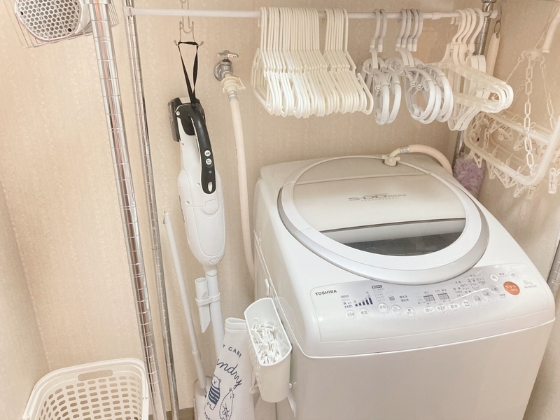 洗濯機上などの収納整理ー【洗濯機周りの片付け③】 - くろうさの小さな家