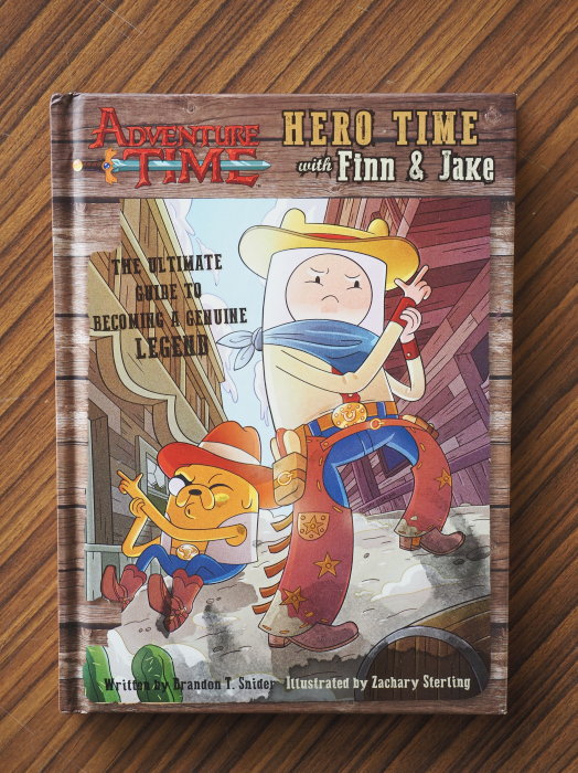 アドベンチャータイム】イラストたっぷりな2冊の指南書「HERO TIME