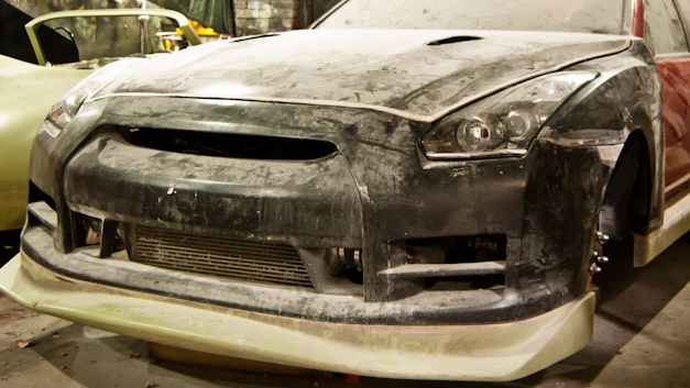 スーパーカーレプリカの作り方 日産セフィーロからr35gt Rのドリ車を作る手順 くるまっ茶