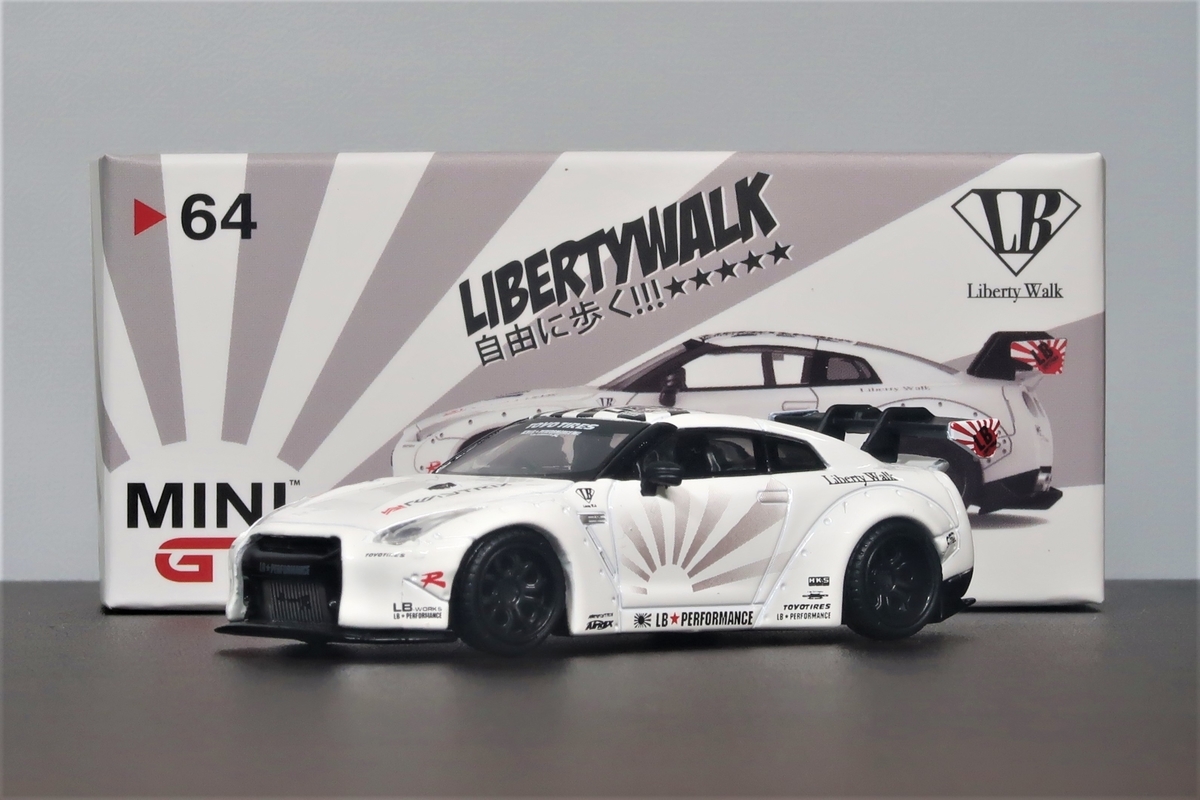 Amazon | MINI GT 1:64 LIBERTY WALK - LB WORKS NISSAN GT-R