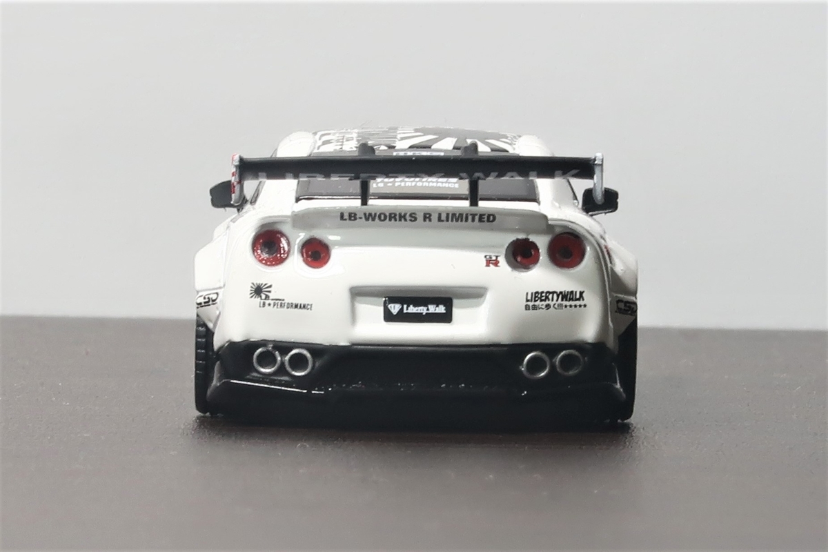 MIN GT 64 LB☆Works Nissan GT-R White - げん's blog