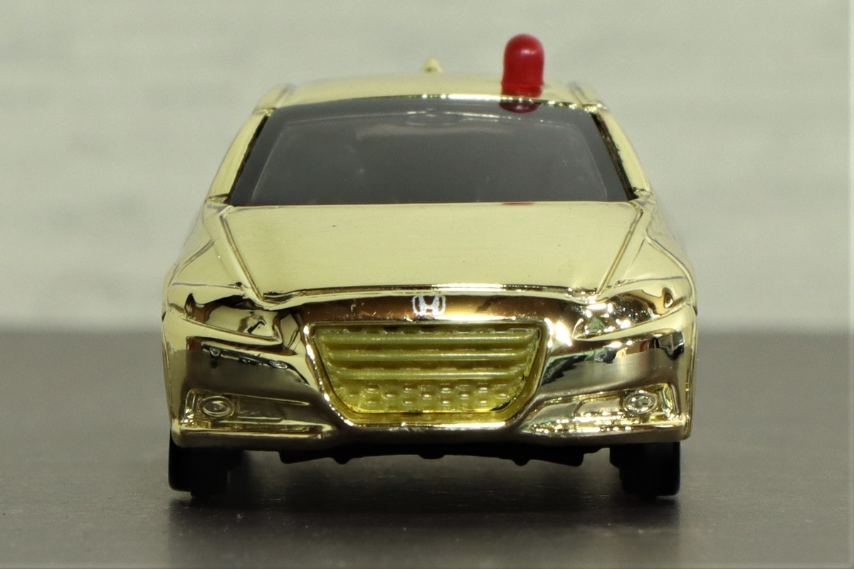 非売品 トミカ ホンダ CR-Z 覆面パトロールカー 金メッキ