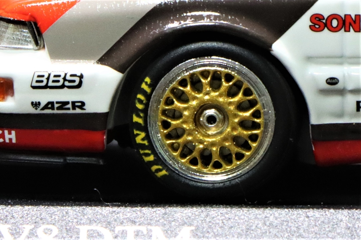 MINICHAMPS Audi V8 DTM Frank Biela 1/43 - げん's blog