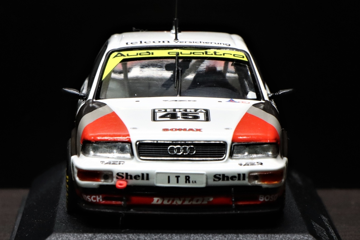 MINICHAMPS Audi V8 DTM Frank Biela 1/43 - げん's blog