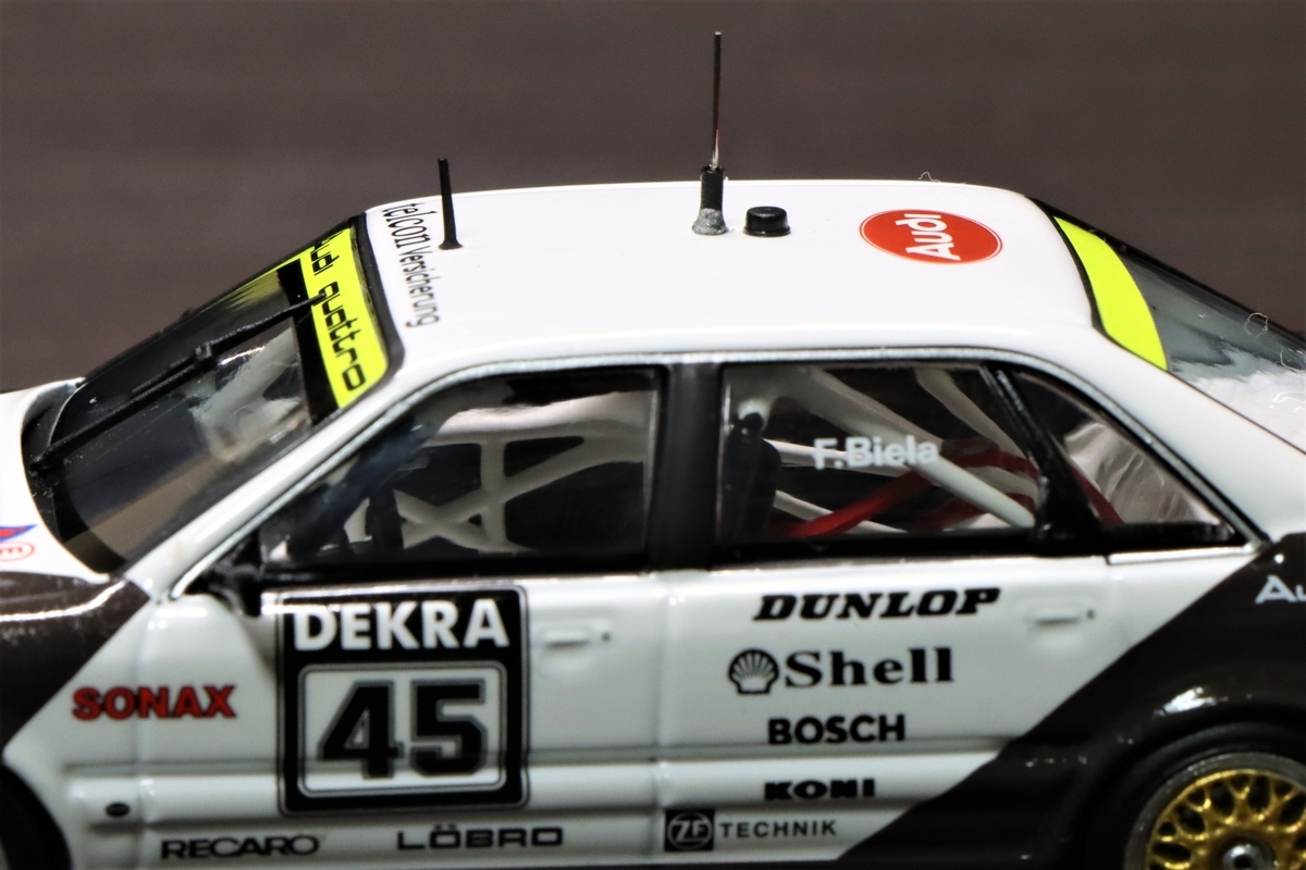 MINICHAMPS Audi V8 DTM Frank Biela 1/43 - げん's blog