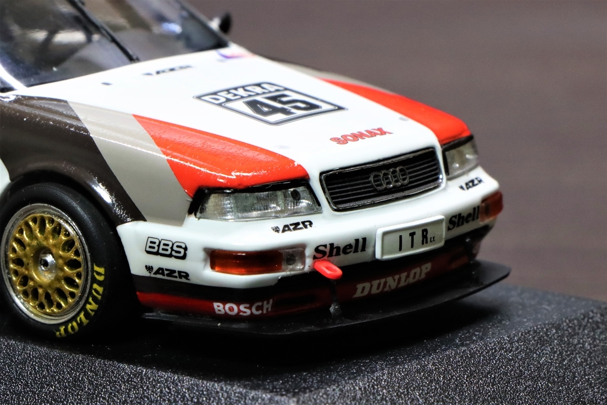 MINICHAMPS Audi V8 DTM Frank Biela 1/43 - げん's blog