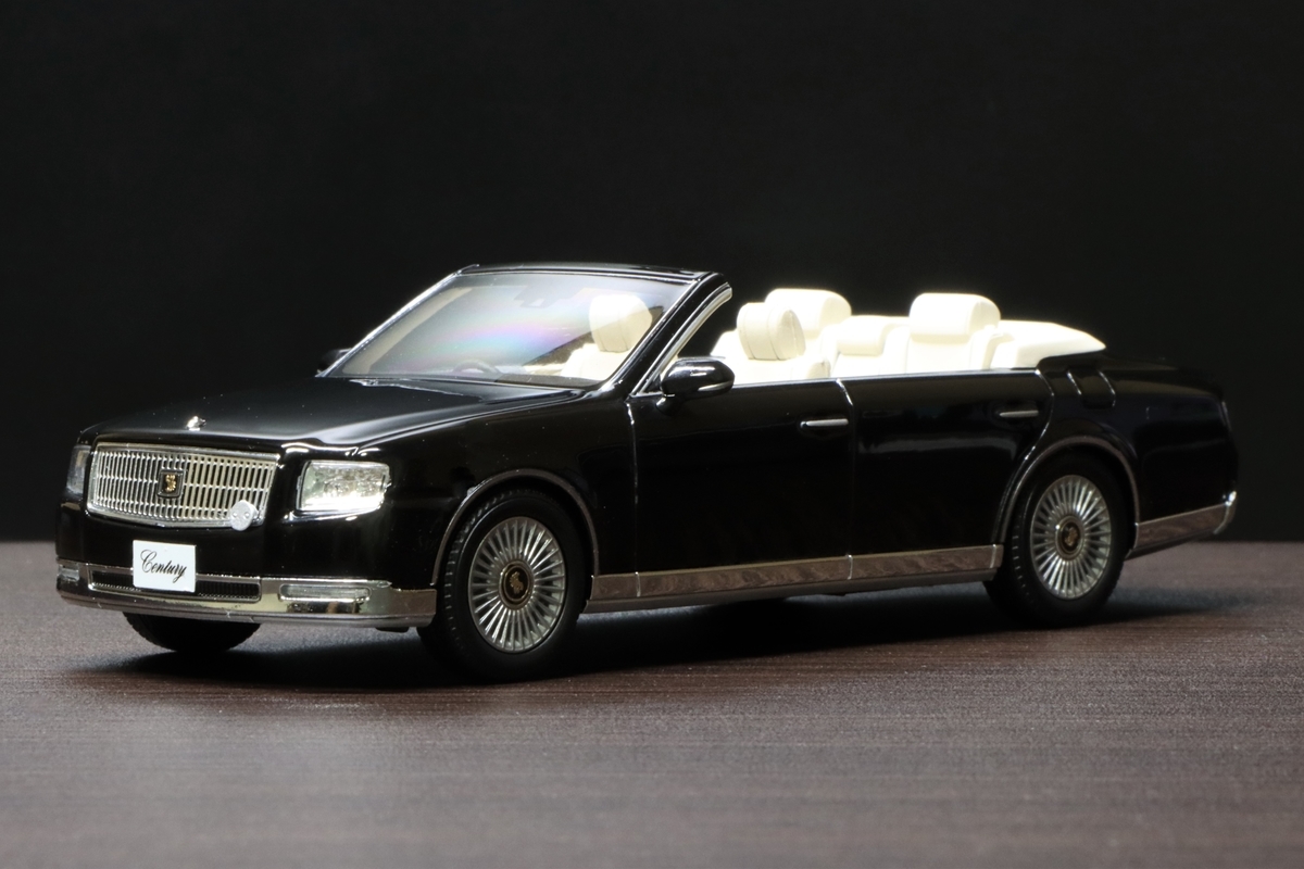 京商オリジナル1/43スケール トヨタ センチュリー オープン（ブラック