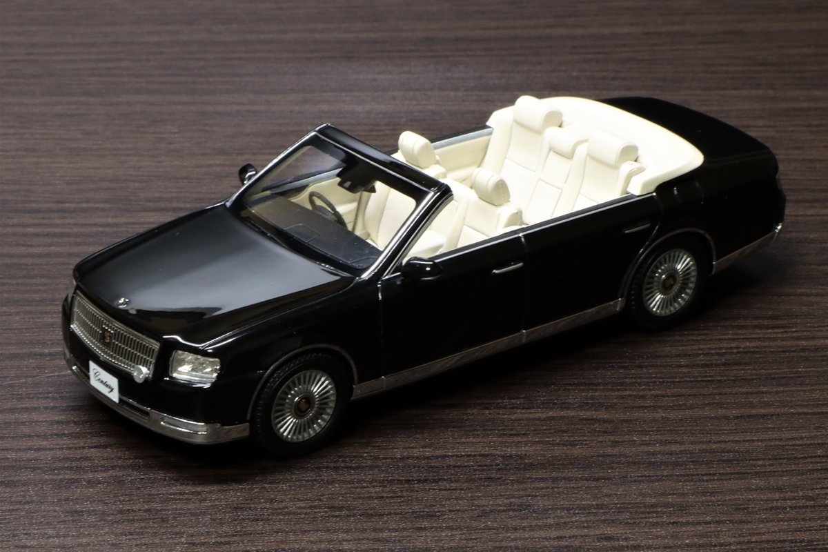 京商オリジナル1/43スケール トヨタ センチュリー オープン（ブラック
