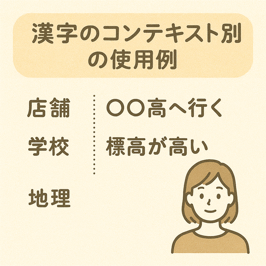 高と髙、使い分けで差をつける!知って得する漢字の秘密 - ken_share Blog