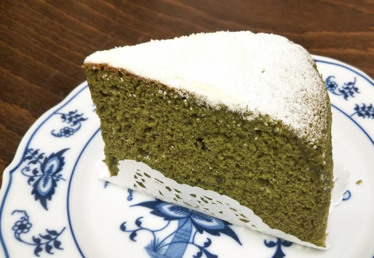 抹茶濃厚シフォンケーキ ラ アンジュさん 長谷川製茶さん ちょこショコラっ茶 抹茶濃厚シフォンケーキ ラ アンジュさん 長谷川製茶さん ちょこショコラっ茶
