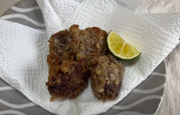 豚の睾丸唐揚げ
