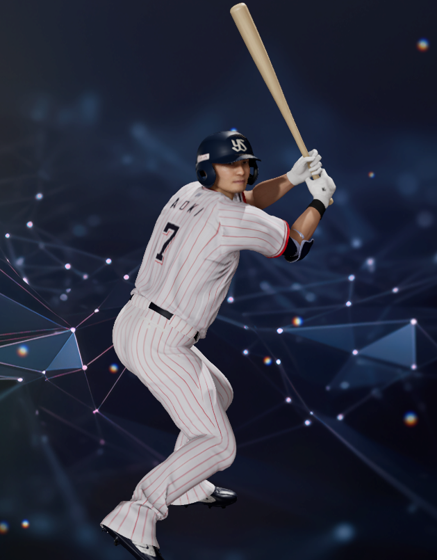 プロスピ2025 青木宣親 (2017年WBCver) 再現選手 スピナンバー