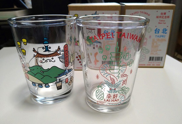 台湾ビールグラス